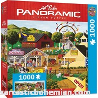MasterPieces Panoramic Apple Annie's Carnival Time 1000 Piece Puzzle B07BCVZVQK